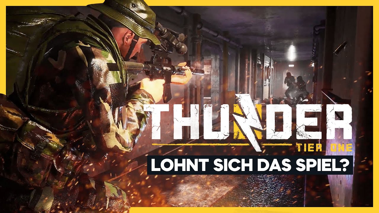 THUNDER TIER ONE - Lohnt sich der neue Militär Taktik Shooter der PUBG ...
