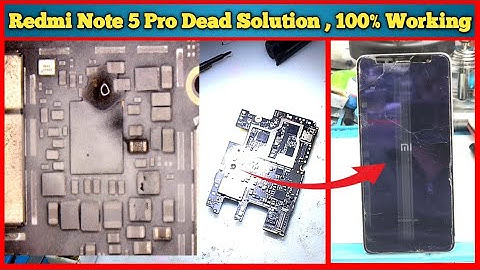 Redmi Note 5 Pro Dead Solution // Redmi Note 5 Pro Short Finding