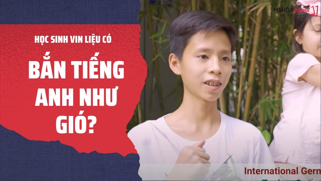 Học sinh tiếng anh | Thử tài tiếng Anh học sinh Vinshool cùng Ms. Hoa | Aland English