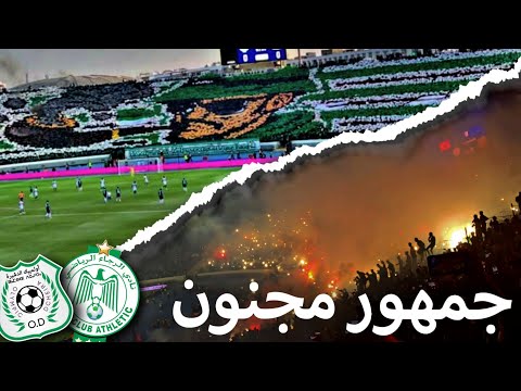 جمهور مجنون لا يقارن مالم تشاهده في التلفاز الرجاء ضد اولامبيك دشيرة