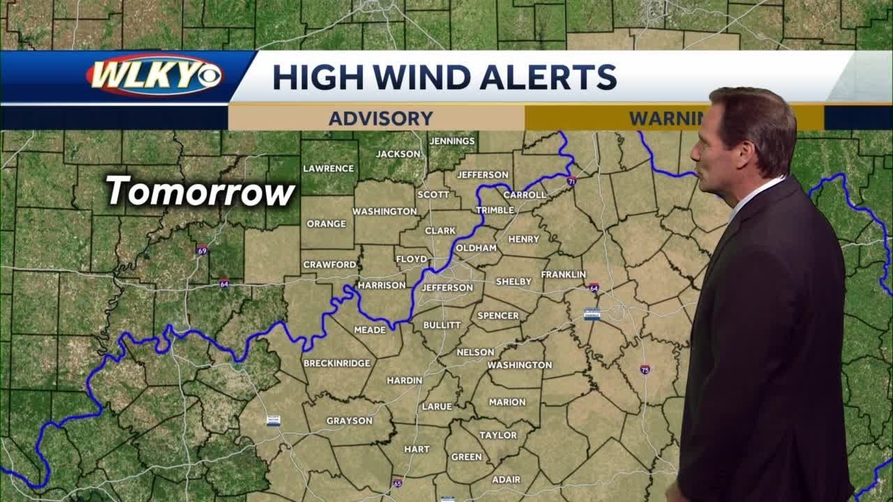 Rain tonight, windy and mild Thursday - YouTube