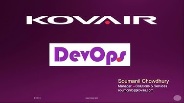 DevOps with Omnibus Integrations - Webinar by Soumanil Chowdhury, Kovair Software