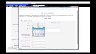 How to Set Unavailability Dates in Editorial Manager