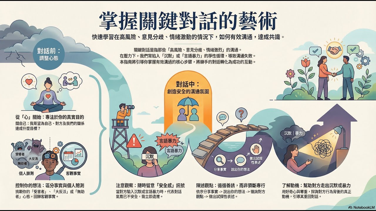 聽書:關鍵對話(如何高效能溝通)