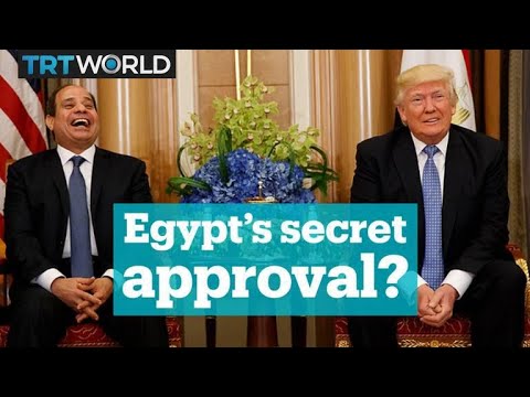 LEAKED TAPES REVEAL EGYPT'S SUPPORT FOR TRUMP'S JERUSALEM DECISION.
