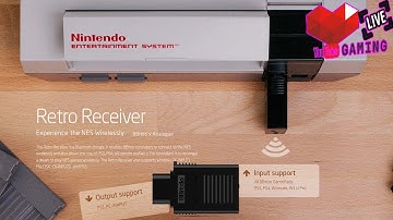 The Retro Receiver | Bluetooth | Dongle | Nes | Snes