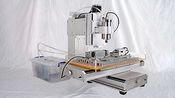 CNC engraving MC aluminum 4 axis linkage engraver woodworking equipment Machine à gravure en bois
