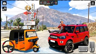 auto rickshaw racing simulator heavy driving funny game Android gameplay HD screenshot 4