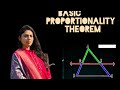 Basic proportionality theorem 