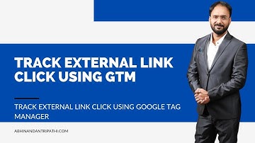 Google tag manager link click tracking | Track outbound links in google tag manager