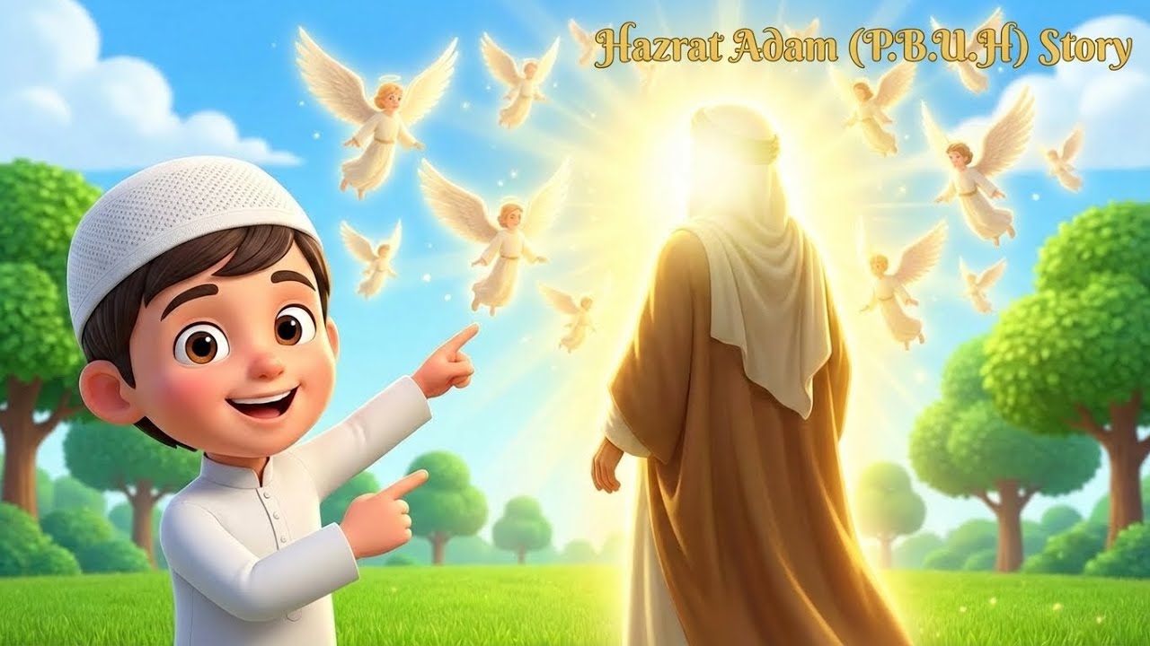 Hazrat Adam (AS) | Prophet Stories with Rayyan