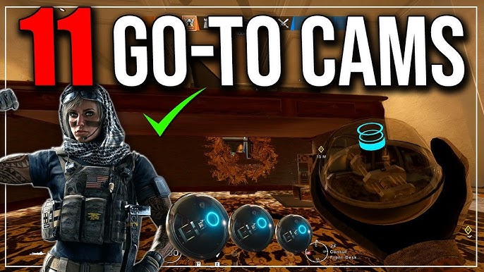 heres some valkyrie cams on bank #r6 #r6siege #rainbowsixsiege #schizo, valkyrie r6