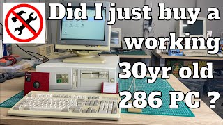Did I buy a working 286 that doesn't need repairs ?