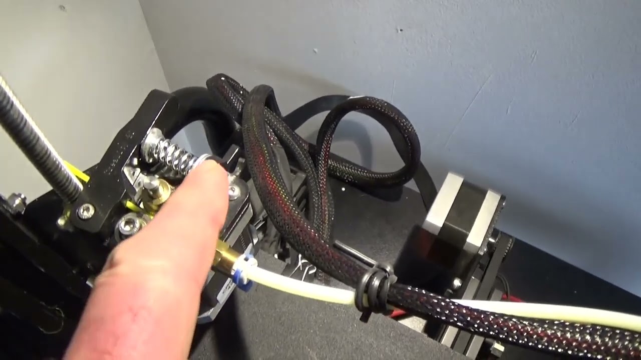 Problème d’entraînement et d'extrusion du filament sur imprimante 3D Creality Ender 3.