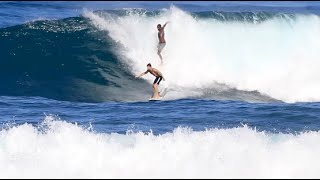 Surfing North Shore Oahu Hawaii by Surf Kawela Hawaii 1,073 views 1 month ago 12 minutes, 23 seconds