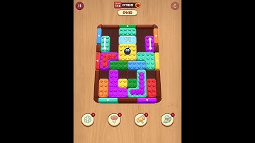 Slide Color Block: 3D Puzzle Levels 141-142-143-144-145-146-147-148-149-150