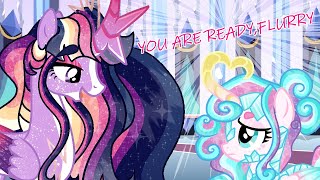 MY LITTLE PONY FIM FUTURE SPEEDPAINT | Twilight Sparkle and Flurry Heart