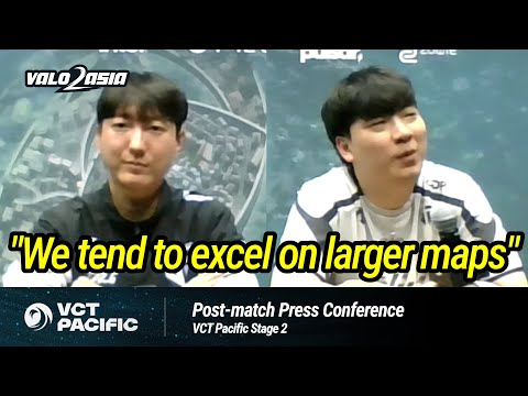 Gen.G (GEN vs. GE) 2025 VCT Pacific Stage 2 Post-Match Press Conference