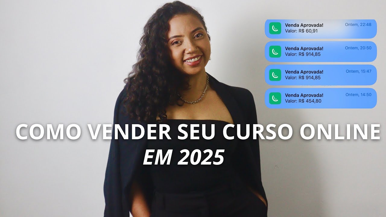COMO VENDER SEU CURSO ONLINE EM 2025 - YouTube