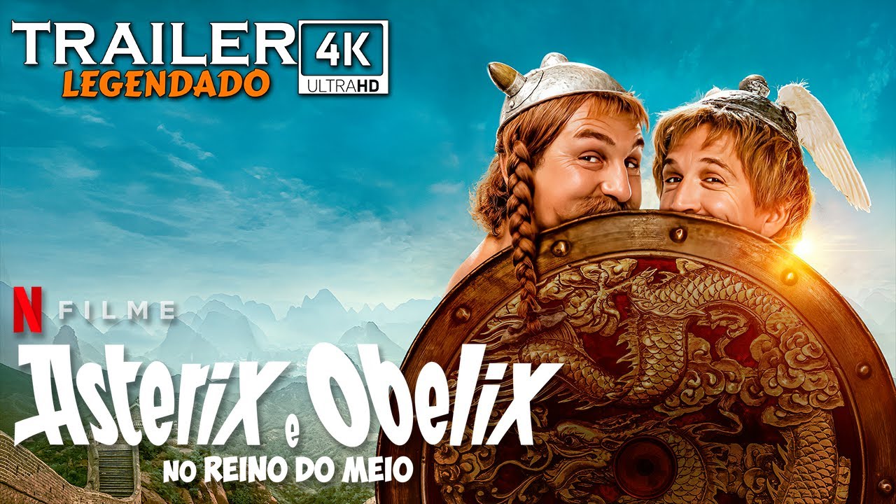 Asterix e Obelix no Reino do Meio (2023) | Trailer legendado | Netflix ...
