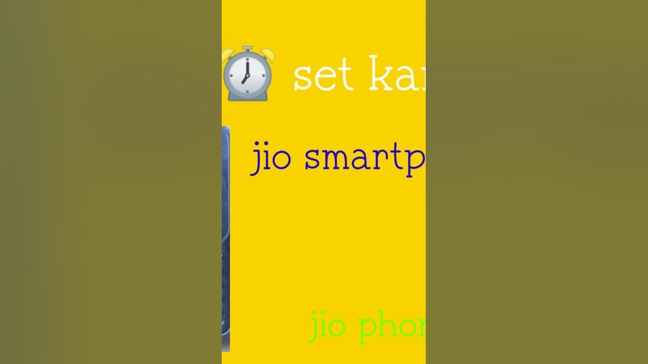 jio phone mai alarm set kaise kare 2023new, phone pe video YouTube