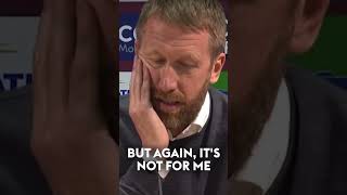 Graham Potter ANGRY Chelsea Didn’t get a penalty😡❌ #shorts #football #premierleague #chelsea #uk