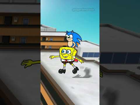 Can Sonic Spongebob Jump Over Buildings