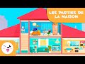 Vocabulaire de la maison pour enfants 🏡