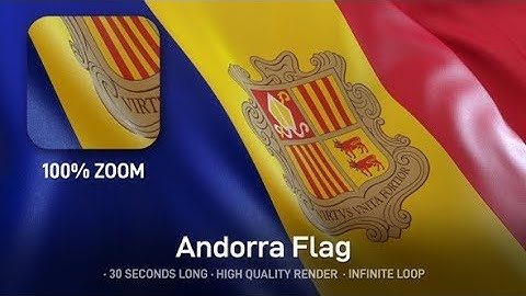 Andorra Flag | Motion Graphics - Videohive template