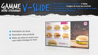 Creafood Catalogue Menuboard Dynamique