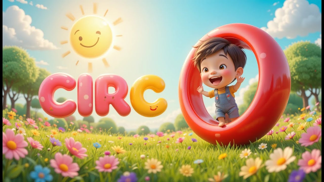 Learn Shapes with Joy | Shape Song for Kids | Circles, Squares, Triangles & More Through Fun 🎶🟢🔺🟦