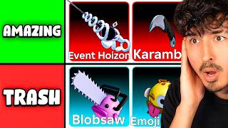 I ranked EVERY SKIN in Roblox Rivals!