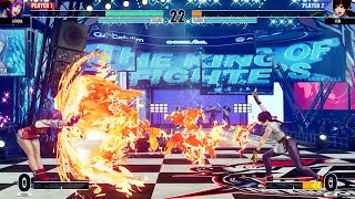 Kof Xv Athena Vs Yurithe King Of Fighters Xv Kof15 Snk Fighting Game Neogeo