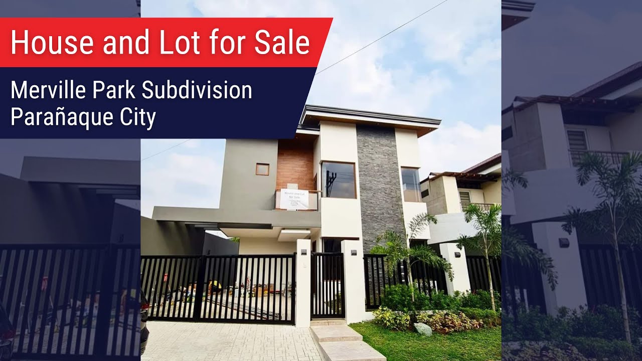 4BR House & Lot in Merville Park Subdivision, Parañaque City YouTube