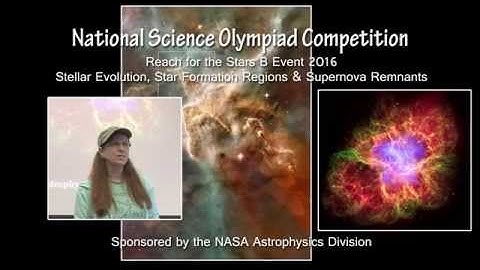 Science Olympiad Reach for the Stars Event 2016 Part1