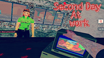 Border Officer part 2 - Day 2 at work | Android Gameplay |