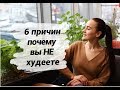 6 причин почему вы не худеете