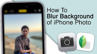 How to Blur Background of Photo on iPhone! [3 Methods] screenshot 1
