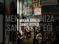 mekanlarınıza sanat desteği