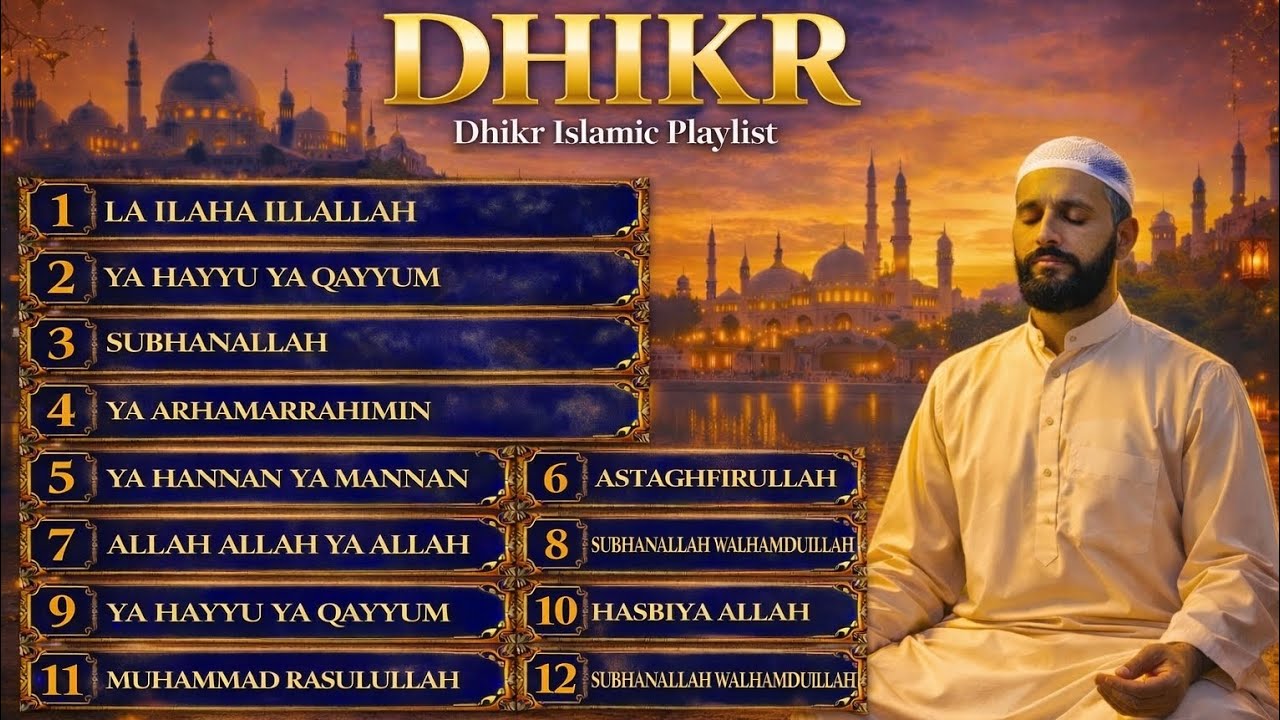 POWERFUL DHIKR TO CALM YOUR HEART (Islamic Healing Playlist)