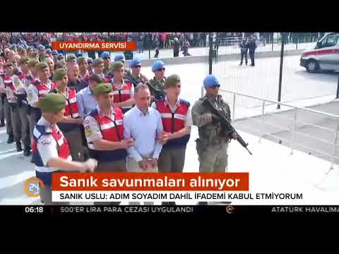 Sanık Uslu: Adım soyadım dahil hiçbir şeyi kabul etmiyorum