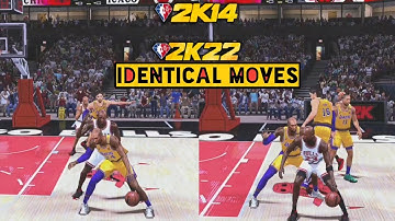 Michael Jordan and Kobe Bryant identical moves | Teacher vs Student | NBA 2K14 - 2K22 MOD