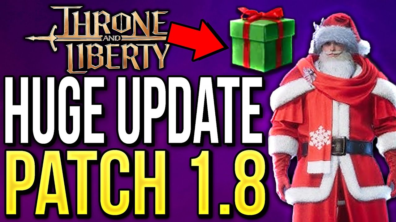 Throne and Liberty - HUGE UPDATE 1.8! Winter Event, Weapon Changes & More!