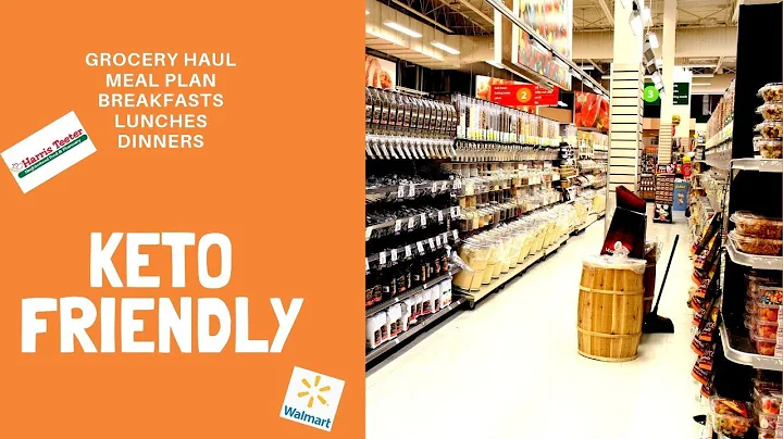 Weekly KETO Grocery Haul & Meal Plan || Shopped Walmart and Harris Teeter  ||  $69 Haul