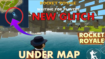 Rocket Royale I GLITCHED UNDER THE MAP - Android Gameplay #29