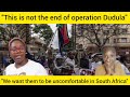 Watch as operation Dudula respond to the High Court ruling that protects illegal foreigners in SA😱😳
