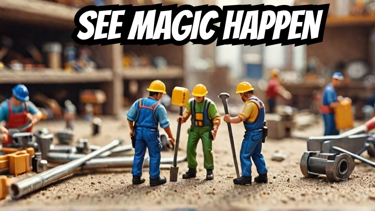 Watch These Tiny Workers Create Magic in Regular Places!