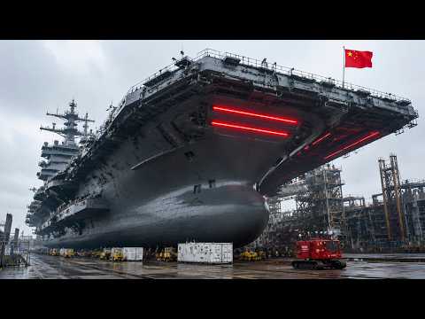 Este Novo Mega Navio da China Deixou os Engenheiros Americanos em Choque