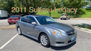 2011 Subaru Legacy 2.5i Limited Startup, walkaround and full tour!