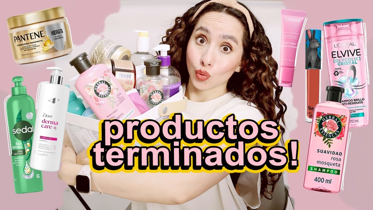 Productos Terminados Cabello y Skincare 18 | Lo mejor y lo peor 😬💖 ¿Te los recomiendo?